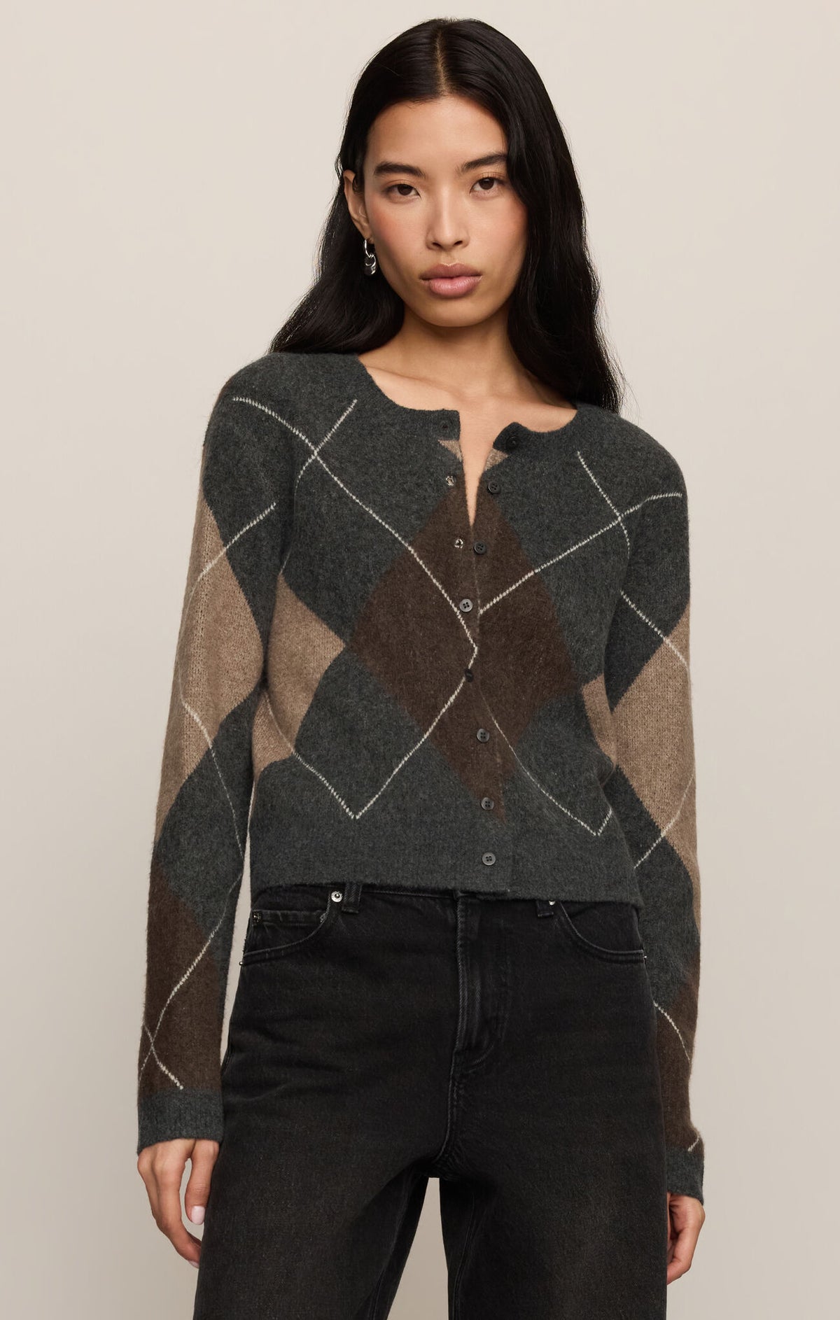 Medina Argyle Cardigan - Z Supply