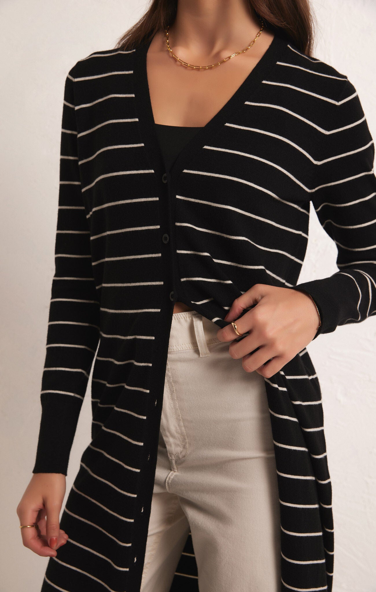 BELLINI STRIPE CARDIGAN