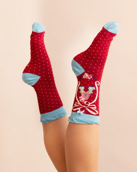 A-Z Ankle Socks