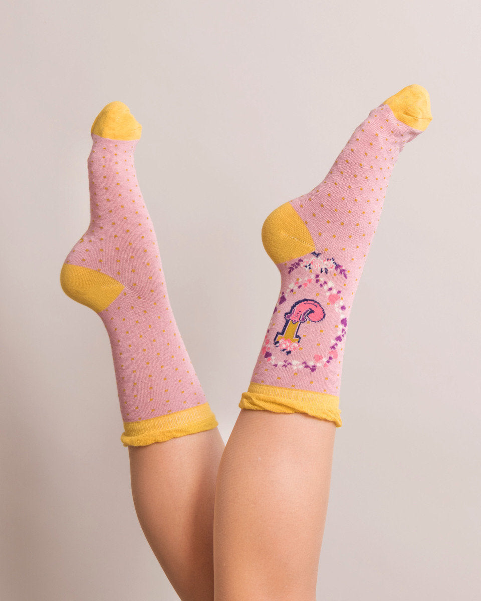 A-Z Ankle Socks