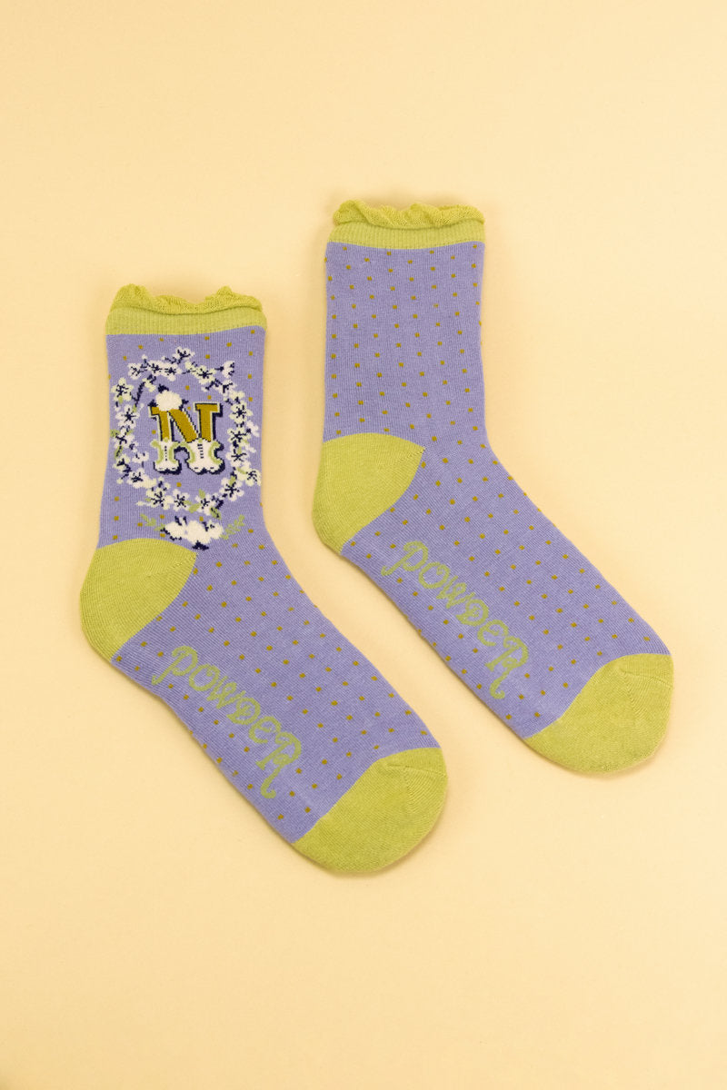 A-Z Ankle Socks