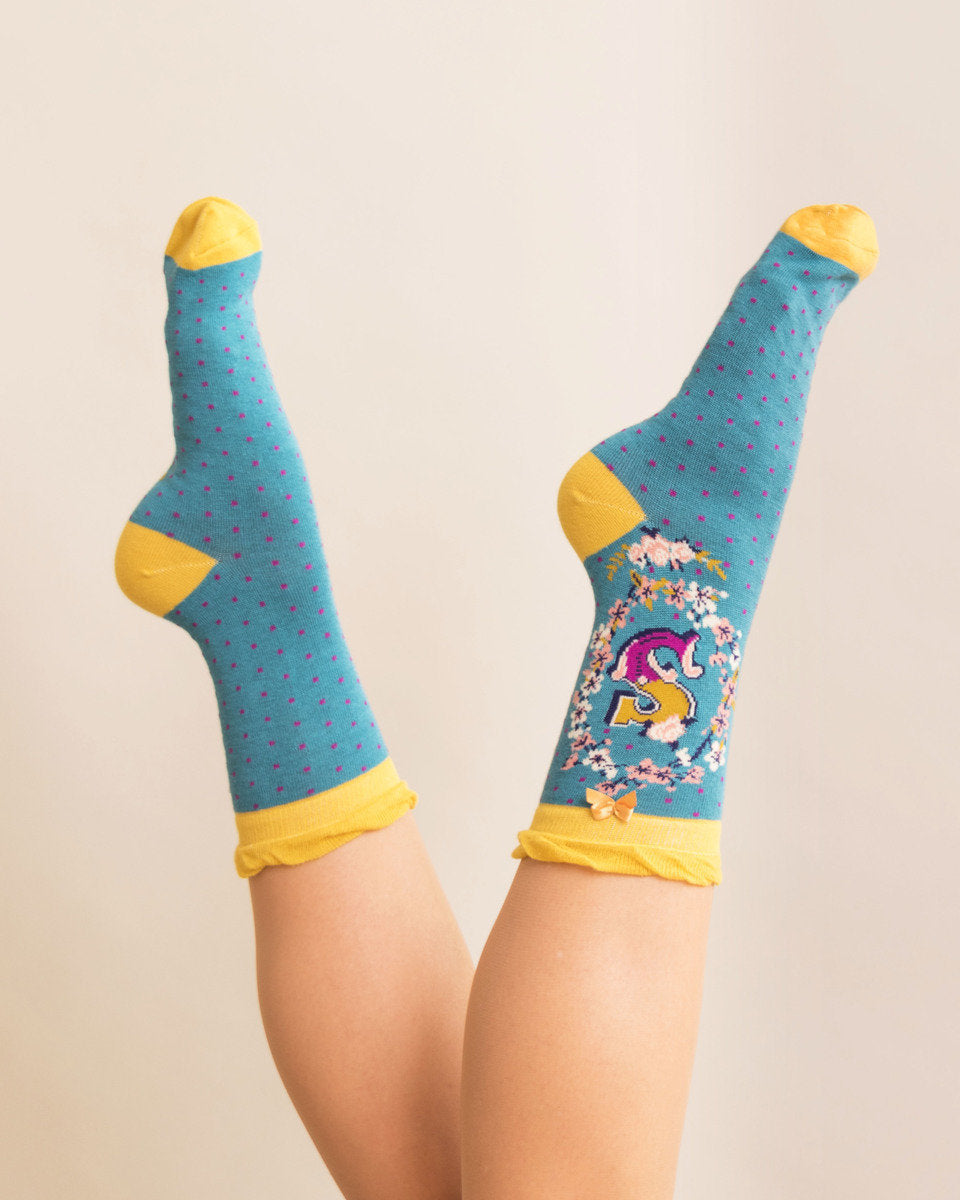 A-Z Ankle Socks