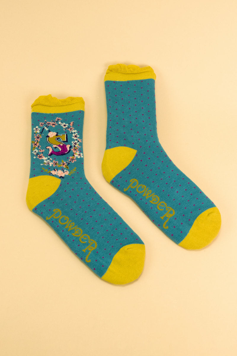 A-Z Ankle Socks
