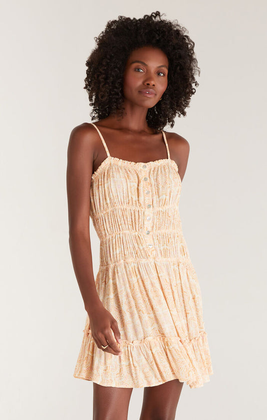 Annabella Medallion Mini Dress