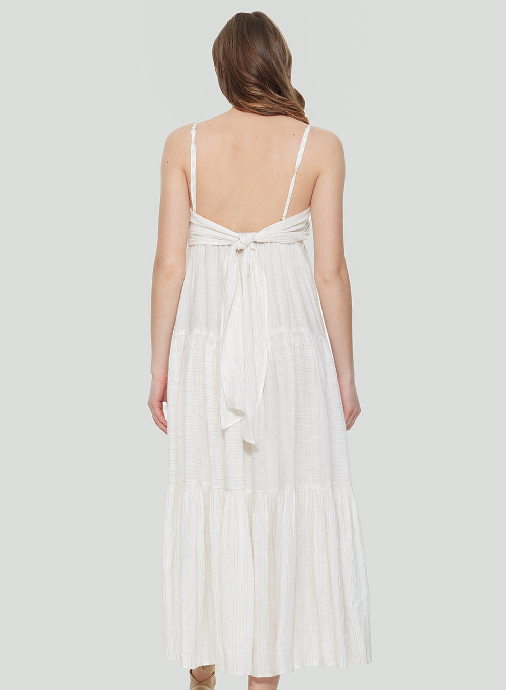 BACK TIE MAXI DRESS