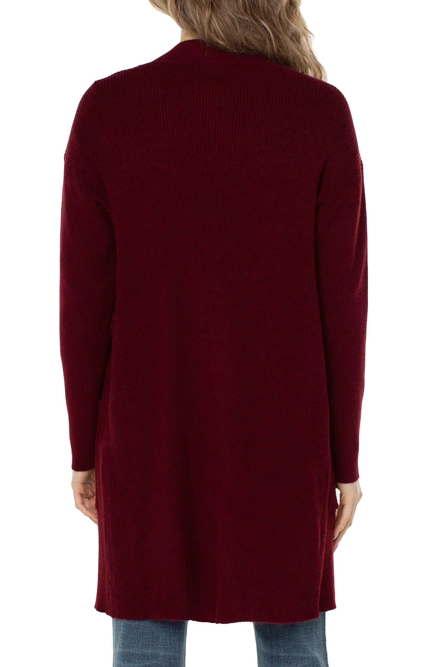 open front cardigan sweater