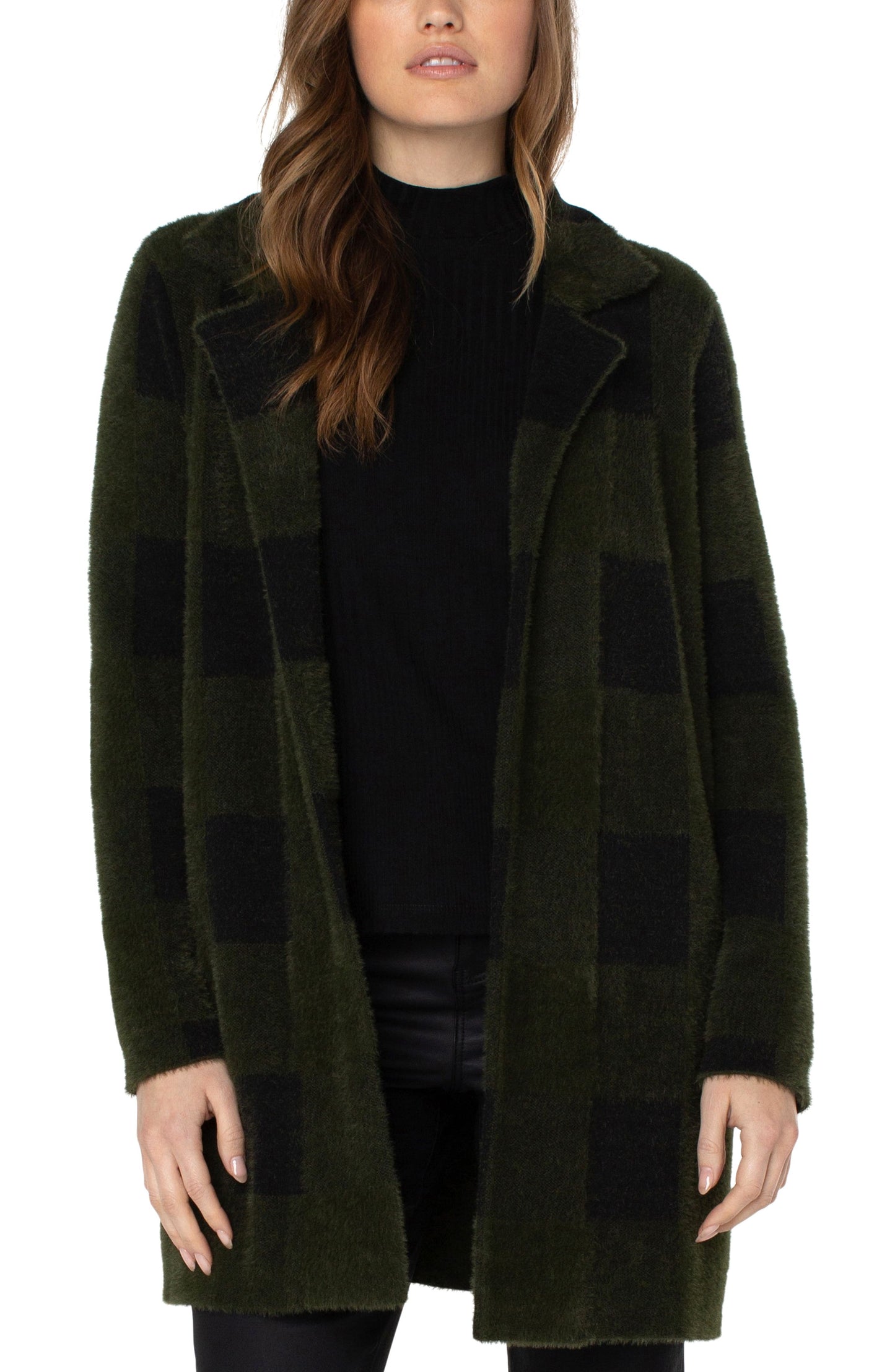 open front coatigan sweater