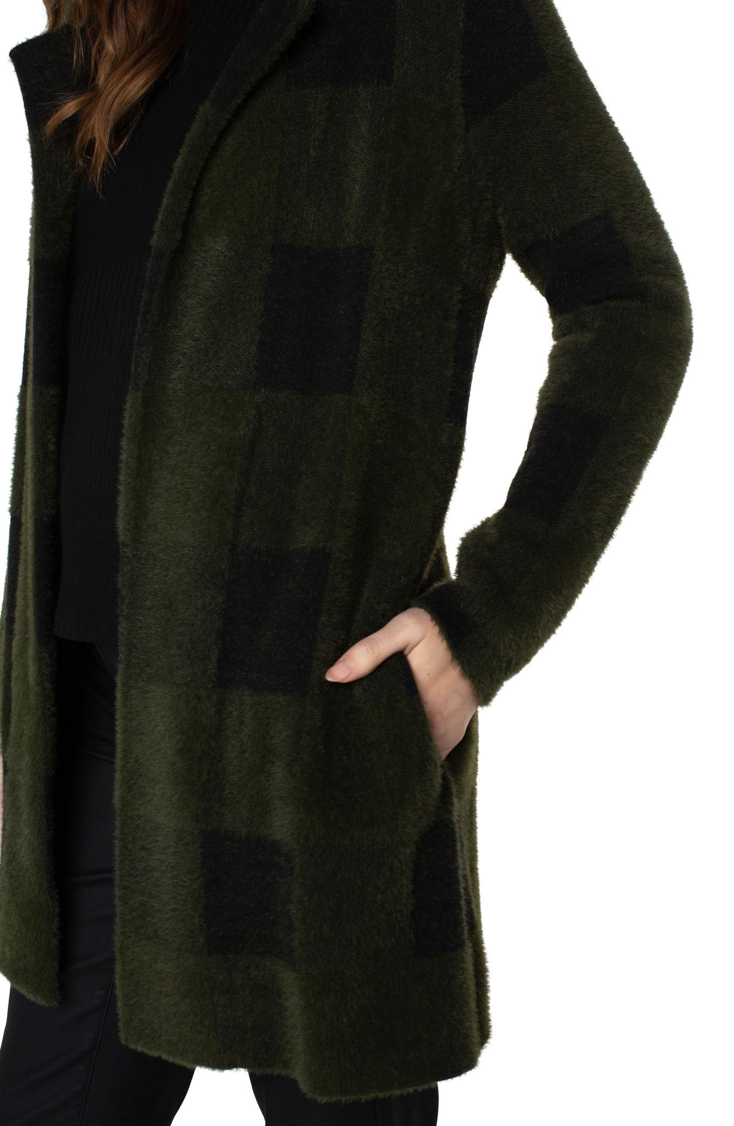 open front coatigan sweater