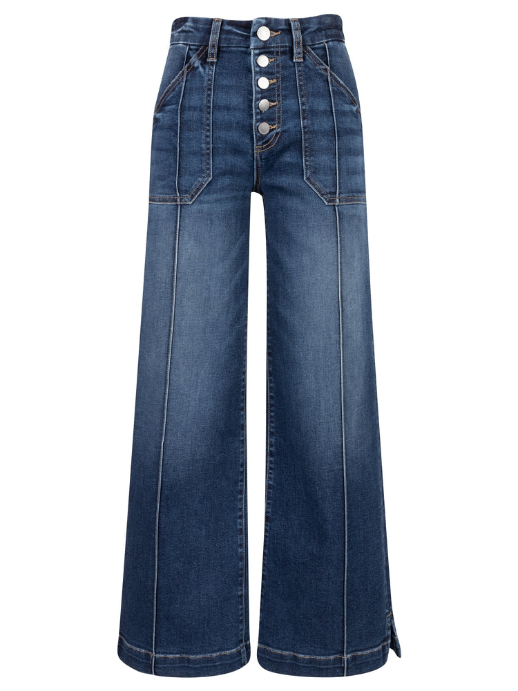 MEG HIGH RISE FAB AB WIDE LEG PATCH
PK WIDE HEM
