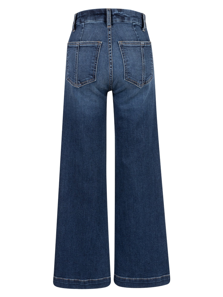 MEG HIGH RISE FAB AB WIDE LEG PATCH
PK WIDE HEM