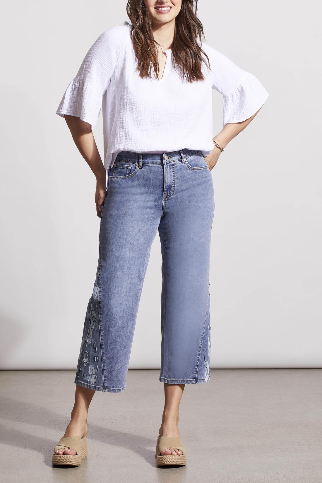 RAGLAN SLV BLOUSE-WHITE