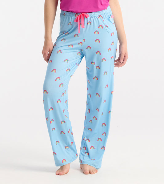 lucky rainbow pj pants in a bag