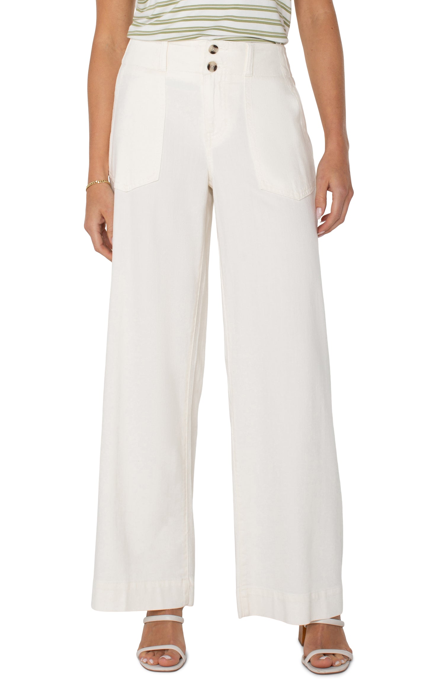 utility patch pocket wide leg 31" ins