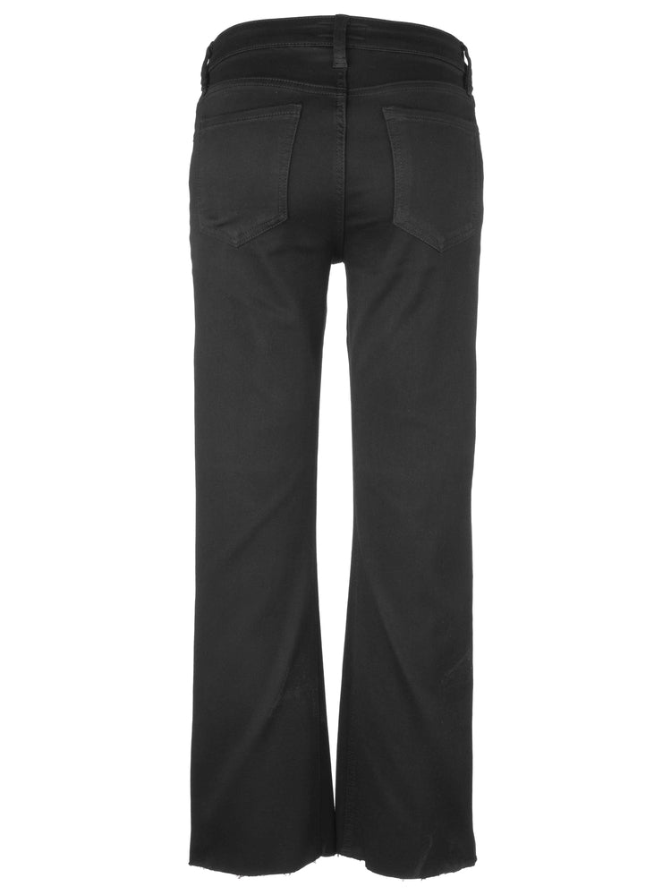 KELSEY MID RISE ANKLE FLARE-INSET LEG
