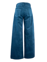 Load image into Gallery viewer, JEAN HIGH RISE WIDE LEG CLEAN HEM
