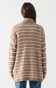 TEXTURED STITCH OPEN CARDIGAN