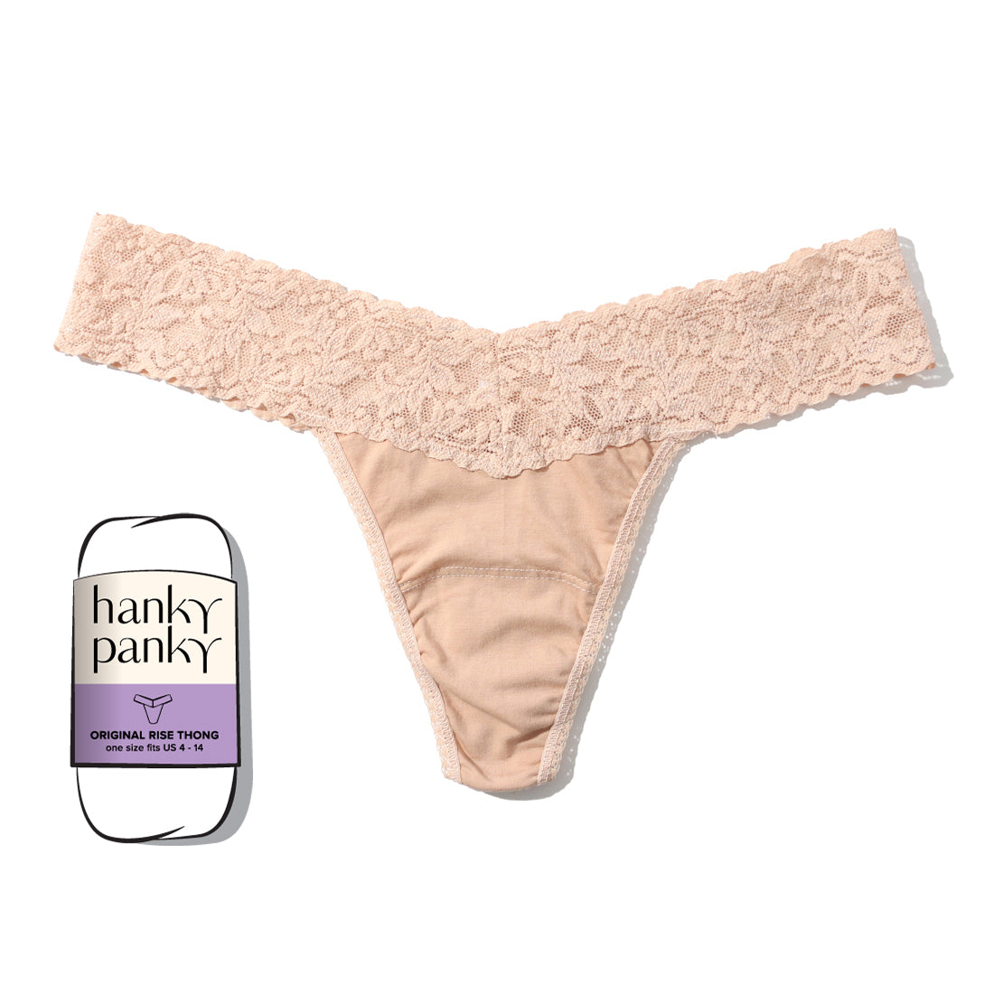 SUPIMA® Cotton Original Rise Thong