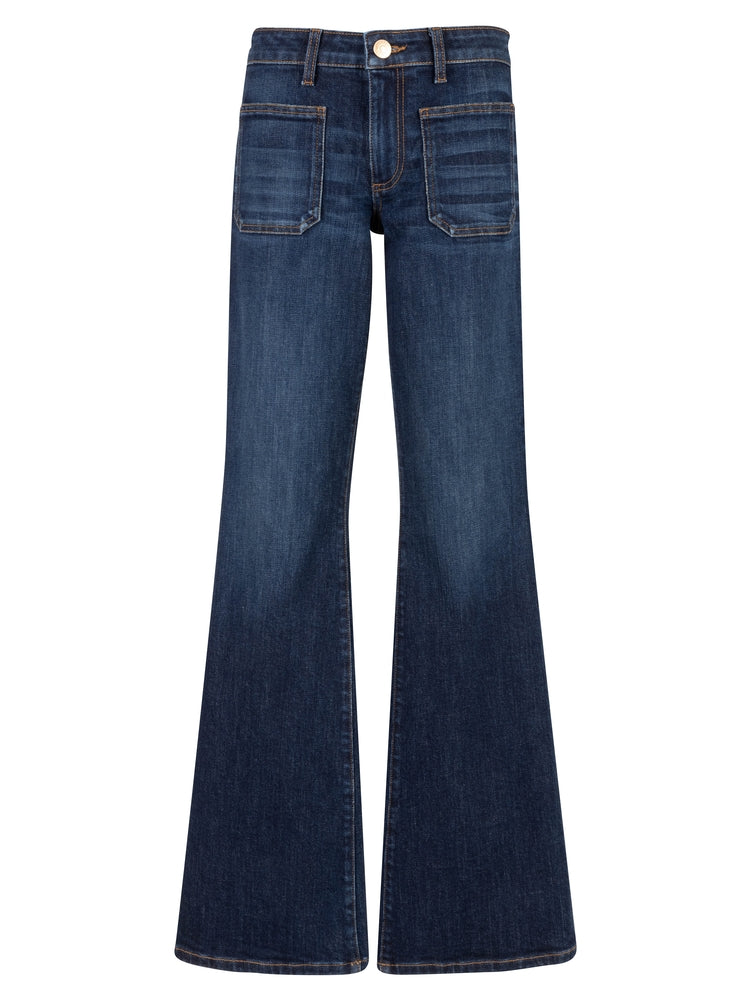 ANA FLARE WITH PATCH POCKETS REG HEM