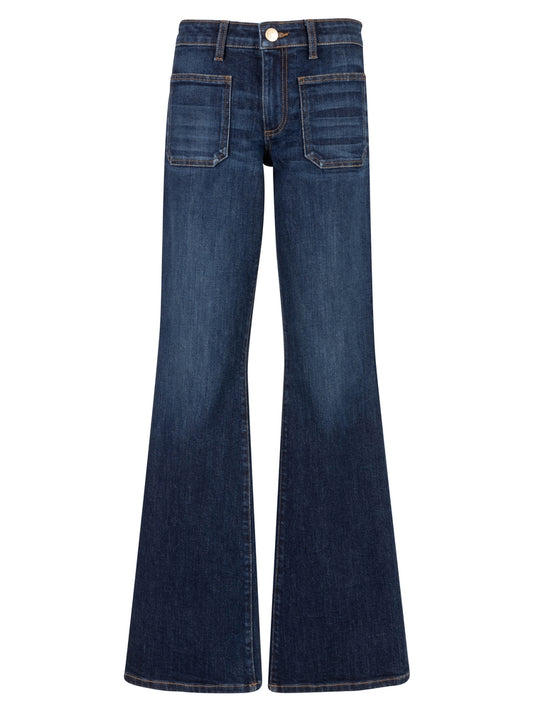 ANA FLARE WITH PATCH POCKETS REG HEM