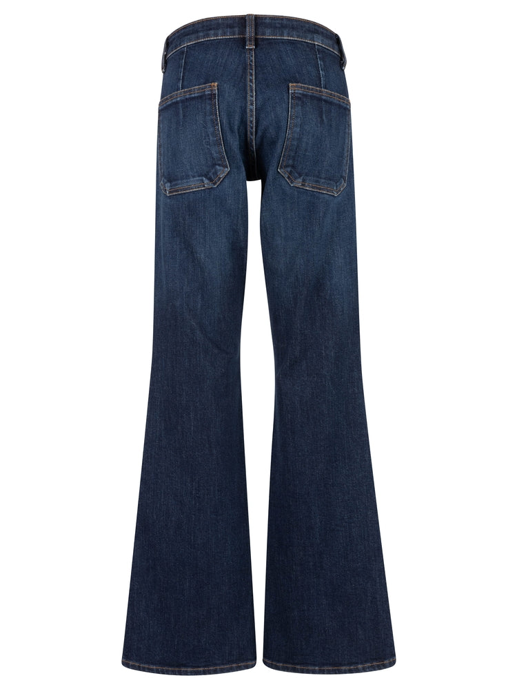 ANA FLARE WITH PATCH POCKETS REG HEM
