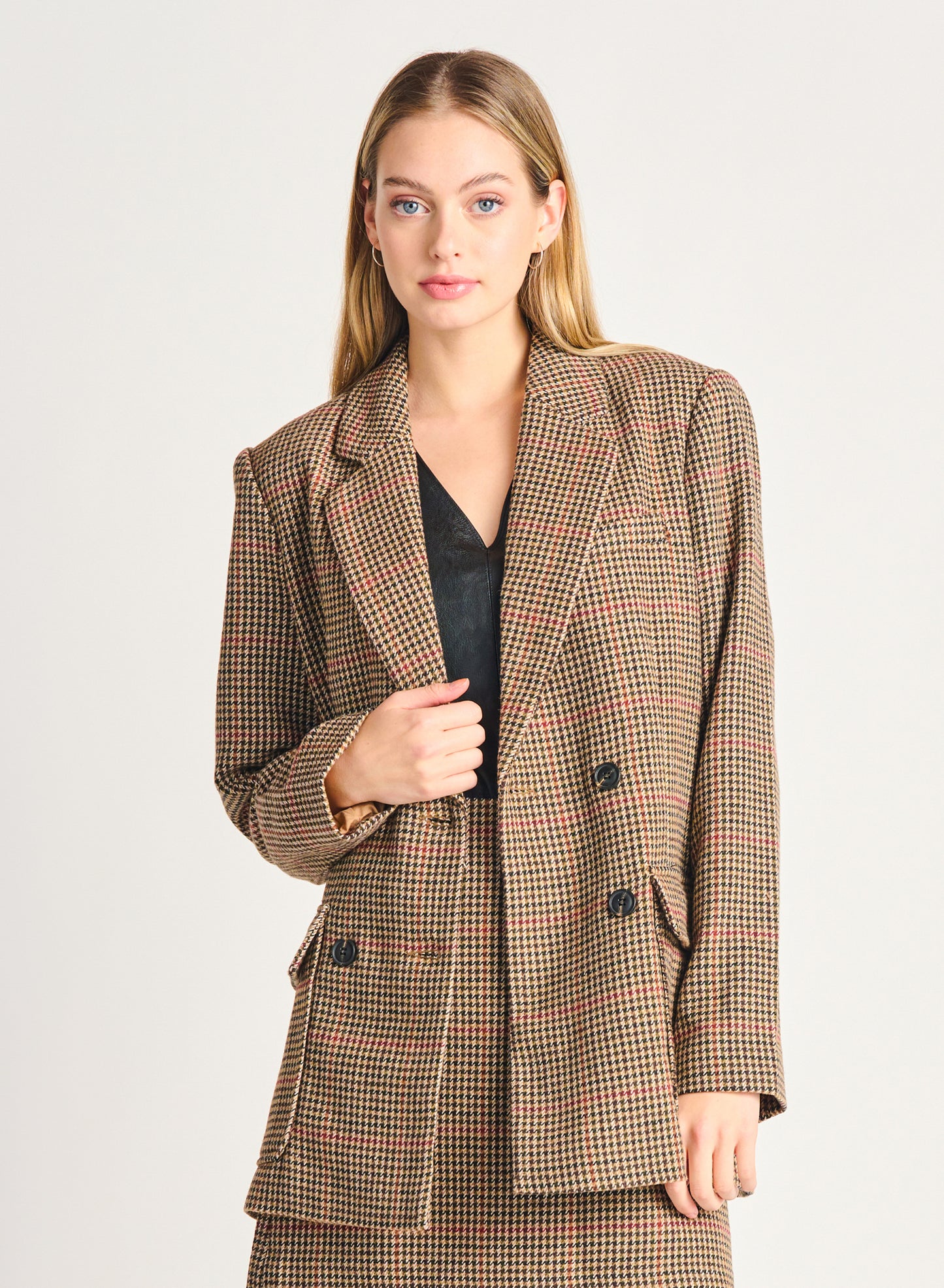DOUBLE BREASTED BLAZER