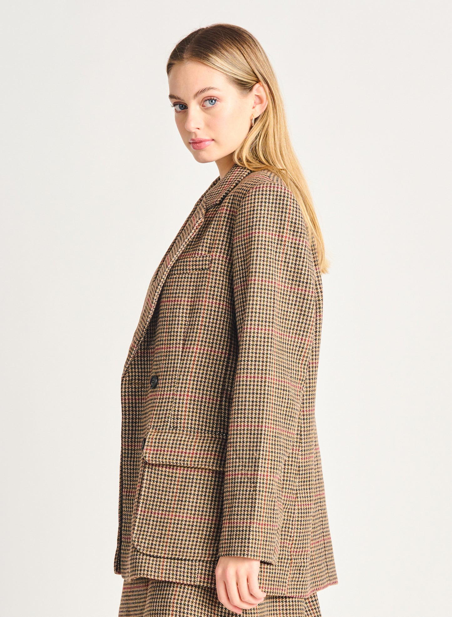 DOUBLE BREASTED BLAZER