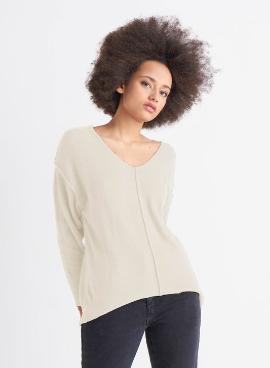 ULTRA SOFT V-NECK SWEATER