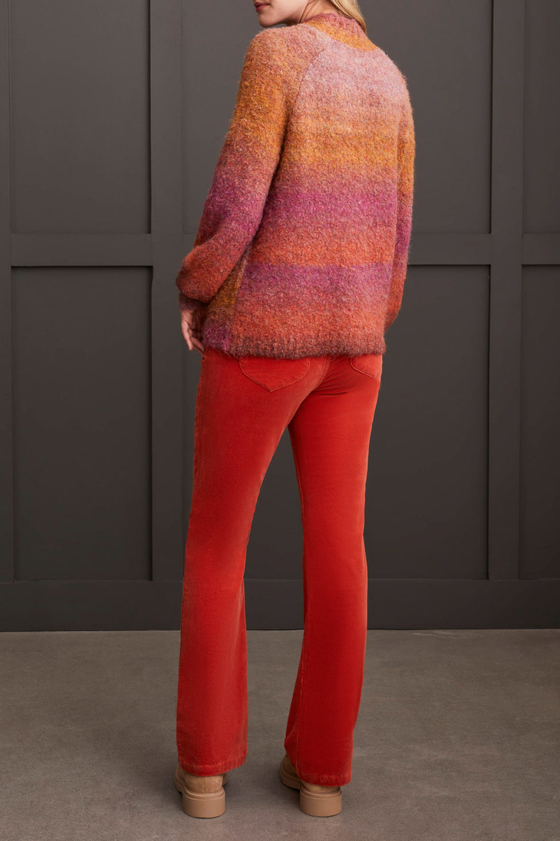 L/S MOCK NECK SWEATER