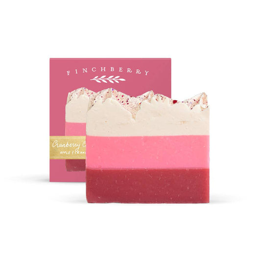 FinchBerry - Holiday - Cranberry Chutney Soap (Boxed) - Stocking Stuffers