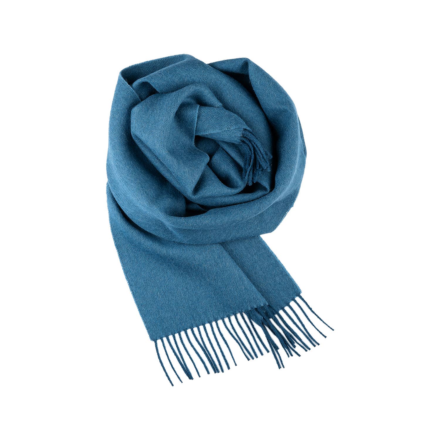 Shupaca Alpaca - 100% Baby Alpaca Scarf - Blue Jean - Elements Berkeley