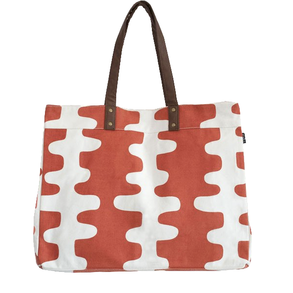 MAIKA - Echo Tangerine Carryall Tote - Elements Berkeley