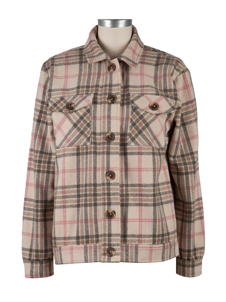 PINK/KHAKI / LARGE