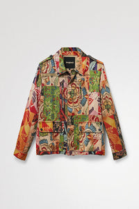 Desigual M. Christian Lacroix Tropical Patchwork Jacket
