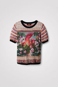 Desigual Tricot Parrot T-Shirt