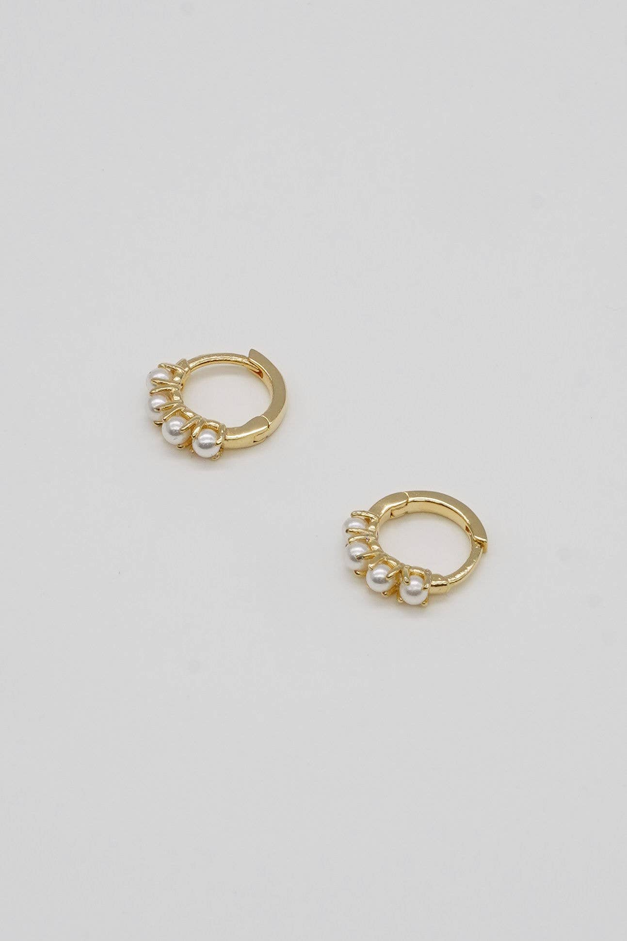 Brenda Grands Jewelry - Pearl Huggies