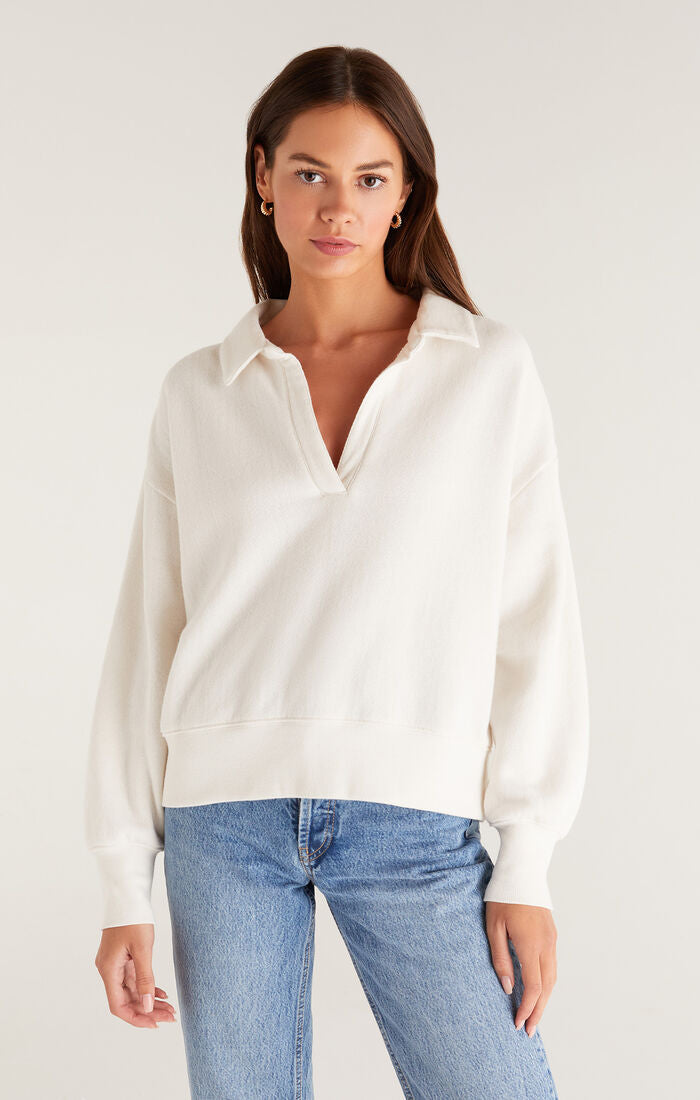 Z Supply Maeve Collar Henley Top