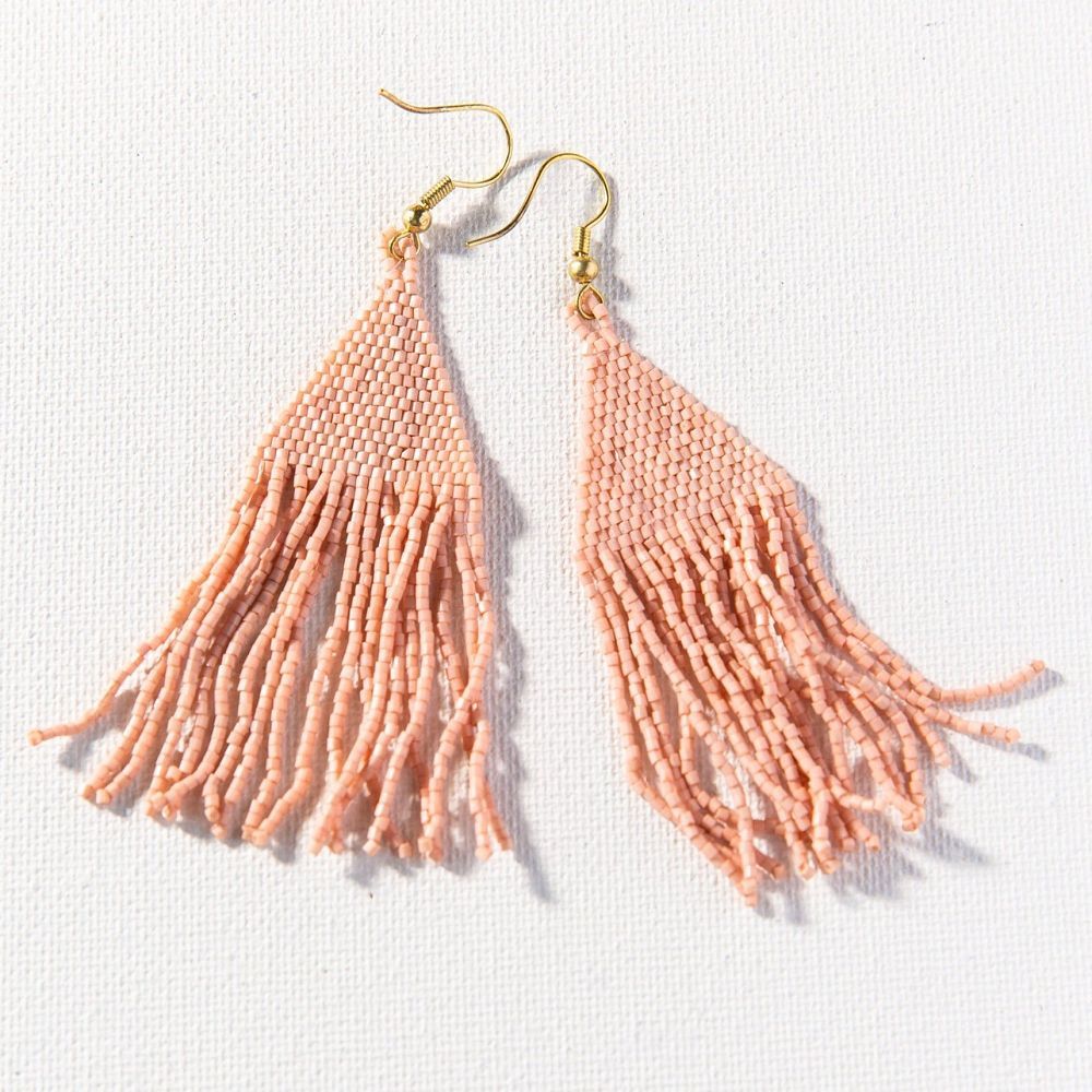 Ink & Alloy Blush Luxe Petite Fringe Earring