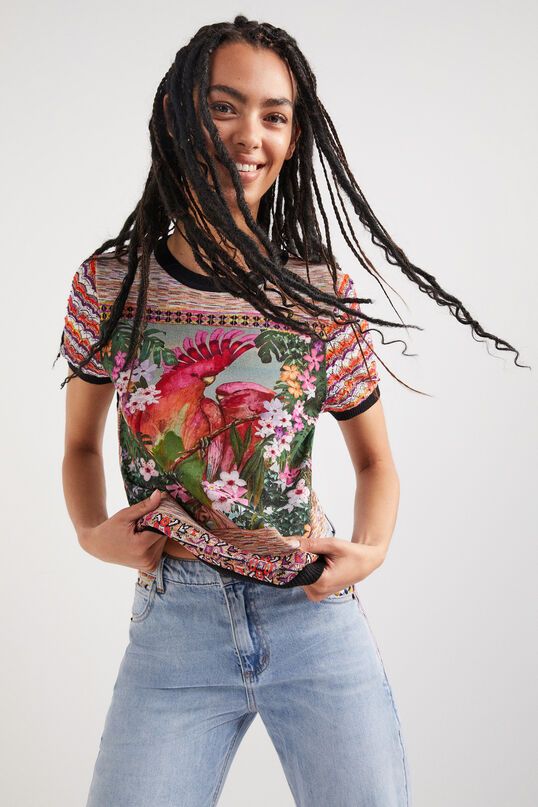 Desigual Tricot Parrot T-Shirt