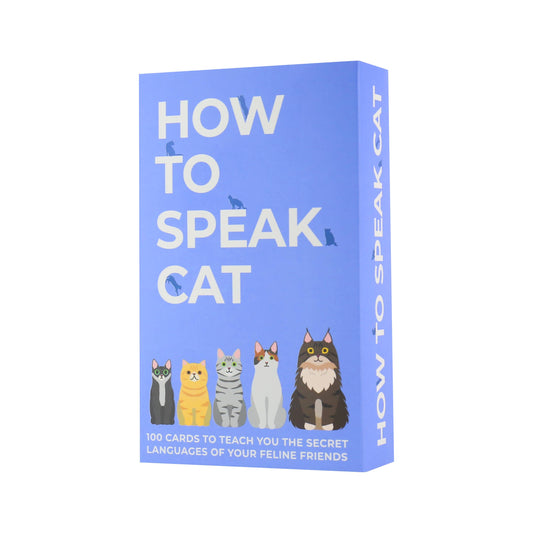 Gift Republic - How to speak cat Cards