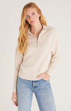 Load image into Gallery viewer, Z Supply jayce 3/4 Zip Sweater
