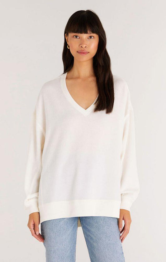 COZY V-NECK  MODERN  WEEKENDER