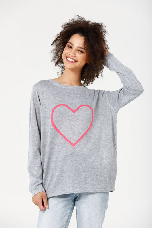 Grey/HPnk / LARGE