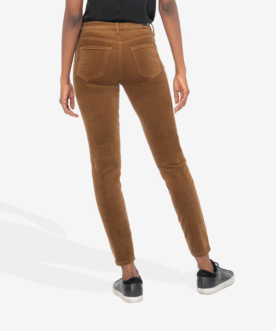 KUT from the Kloth Connie Corduroy High Rise FAB AB Ankle Skinny