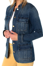 Load image into Gallery viewer, Liverpool Seamed Jacket With Patch Pockets
