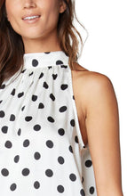 Load image into Gallery viewer, Sleeveless mock neck tank with ties - Elements Berkeley

