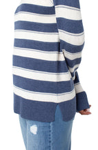 Load image into Gallery viewer, Liverpool Raglan Novel Striped Sweater
