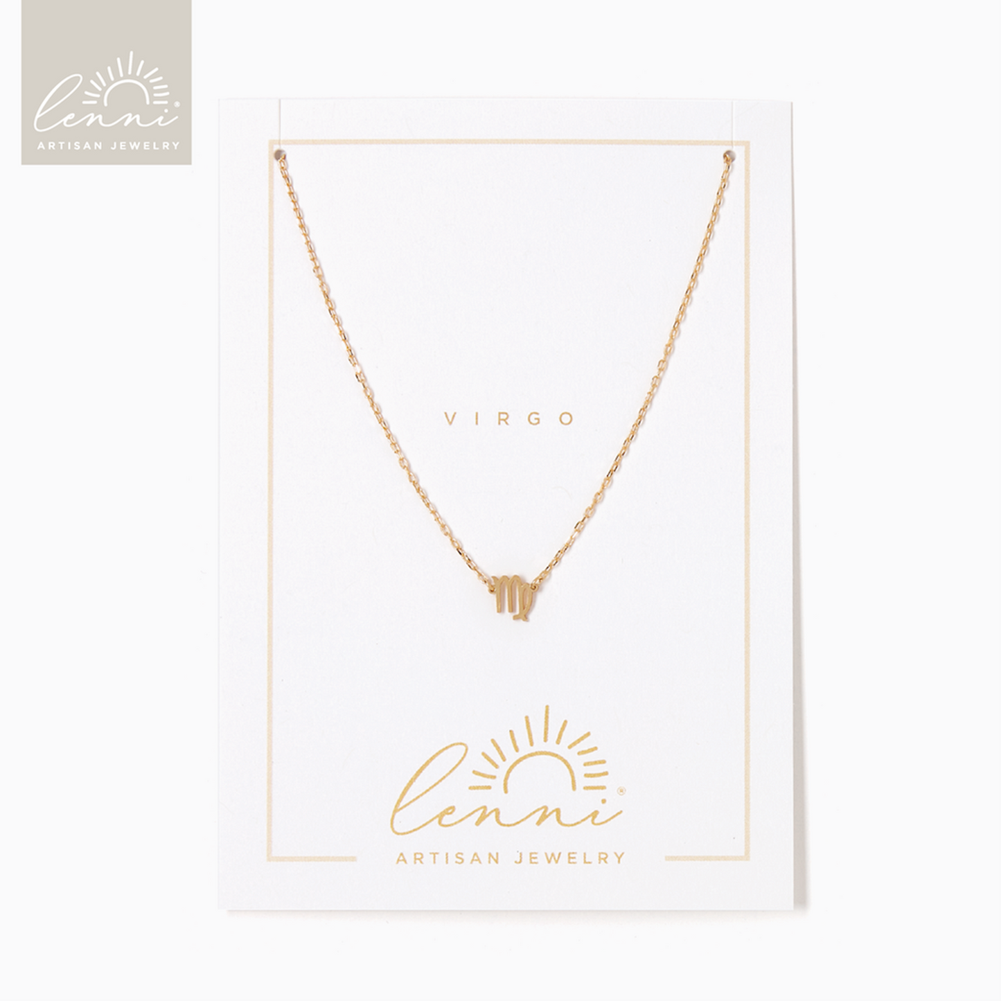 Lenni & Co. Zodiac Necklace Virgo