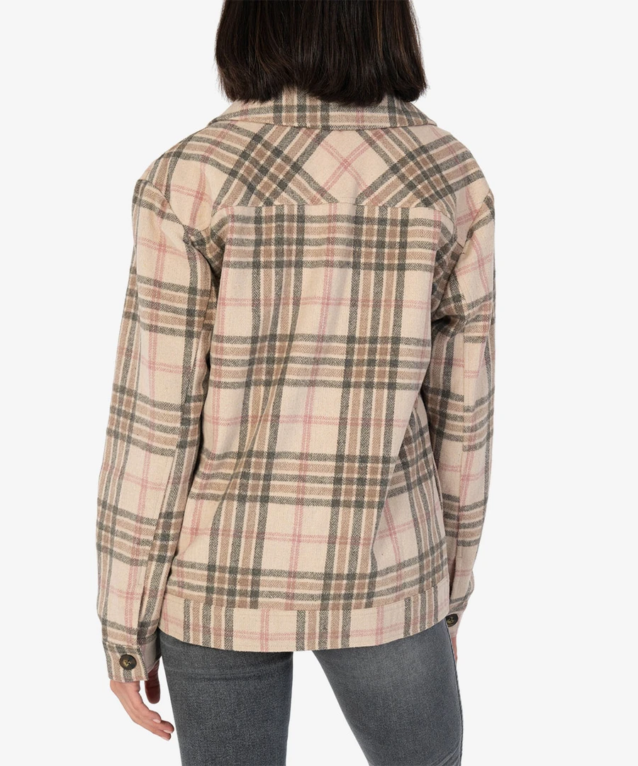 Kut from the Kloth Magnolia Plaid Shacket