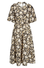 Load image into Gallery viewer, Moon River Cut Out Halter Floral Print Midi Dress
