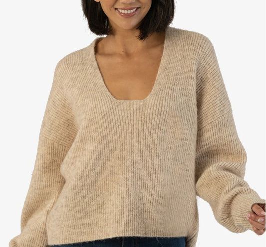 BEEBA - SCOOP NECK PULLOVER